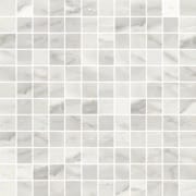 Bardiglio Bianco Polished 1x1 Mosaic