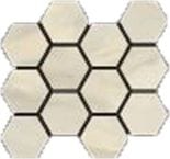 Bardiglio Crema Natural Hexagon Mosaic