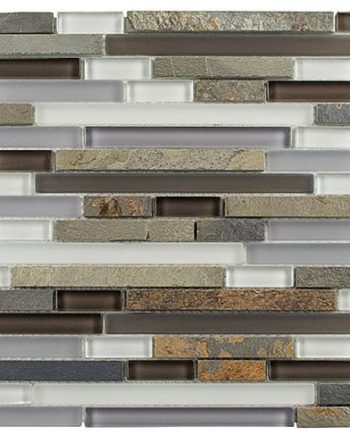 Glass and Slate Sag Harbor Gray (Random Brick)