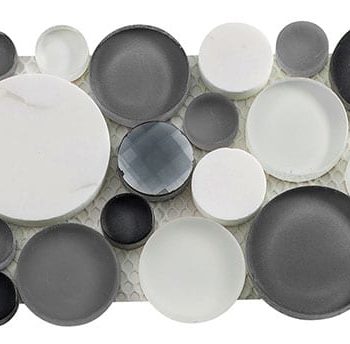 Symphony Bubbles Grey Fizz 4x12 border