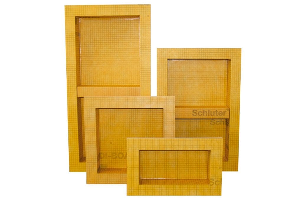 schluter kerdi board niches