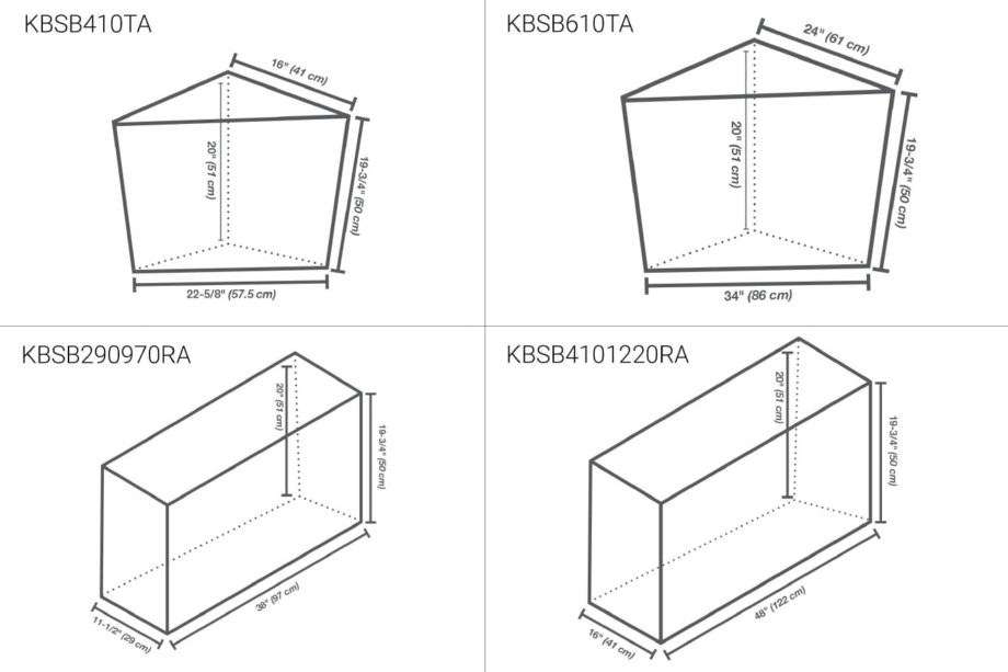 schluter kerdi board bench measurements