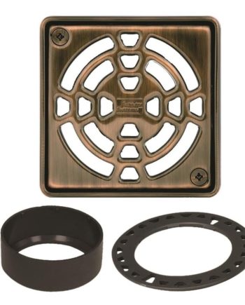 schluter kerdi drain grate bronze