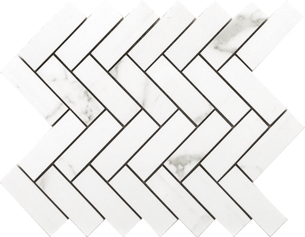 Statuario Herringbone Happy Floors