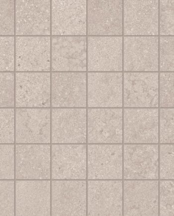 Phase ecru 2x2 mosaic tile