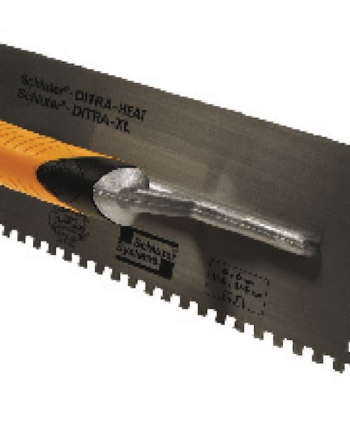 schluter ditra heat trowel