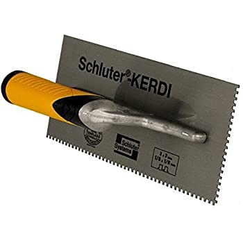 schluter kerdi trowel