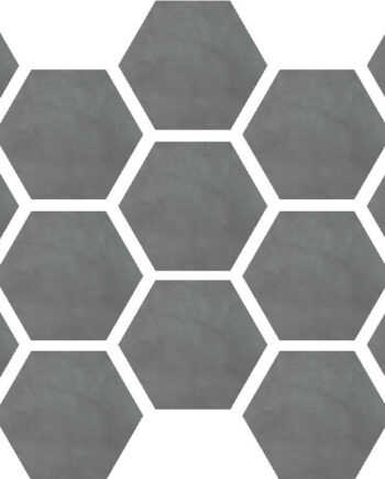 Etna Marengo hexagon mosaic happy floors