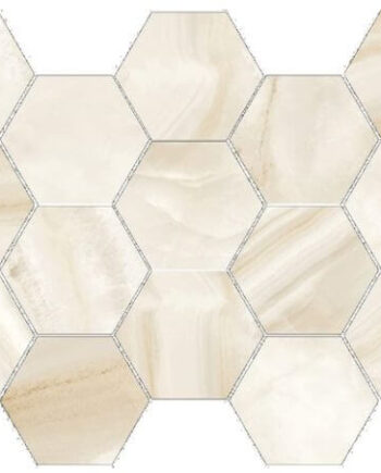 athena miel nat hexagon happy floors