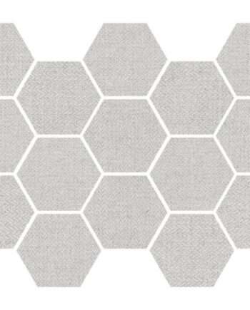 Fibra Silver Hexagon Happy Floors