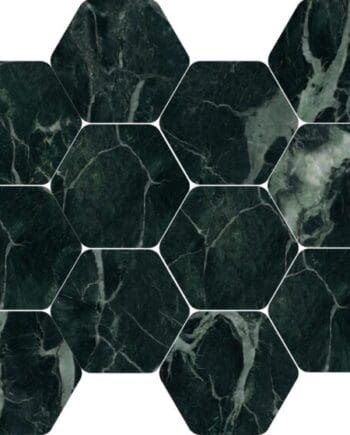 Kobe verde hexagon Happy Floors