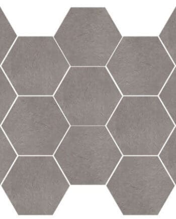 Newton Silver Hexagon Happy Floors