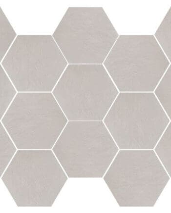 Newton White Hexagon Happy Floors