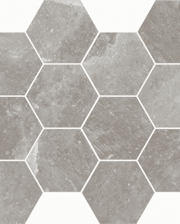 Salt Stone ash hexagon happy floors