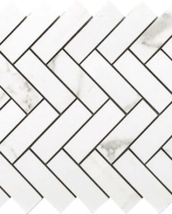 Statuario Luxe herringbone happy floors