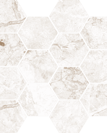 Toscana Bianco hexagon happy floors